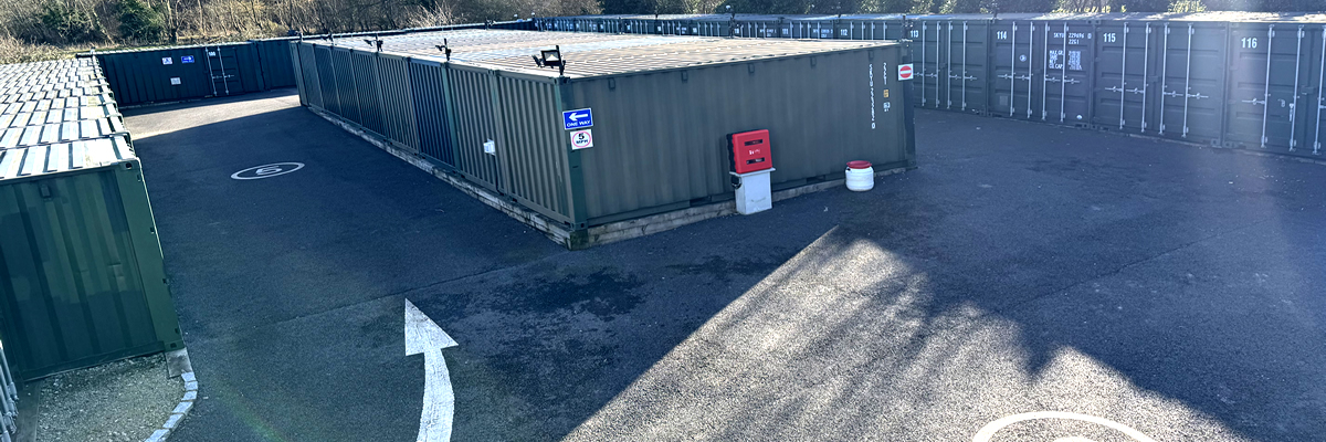 Large Container Storage in Faversham